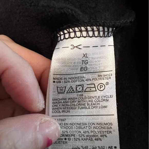 OLD Navy XL drawstring cotton pants, fleecy insides. - Picture 4 of 5